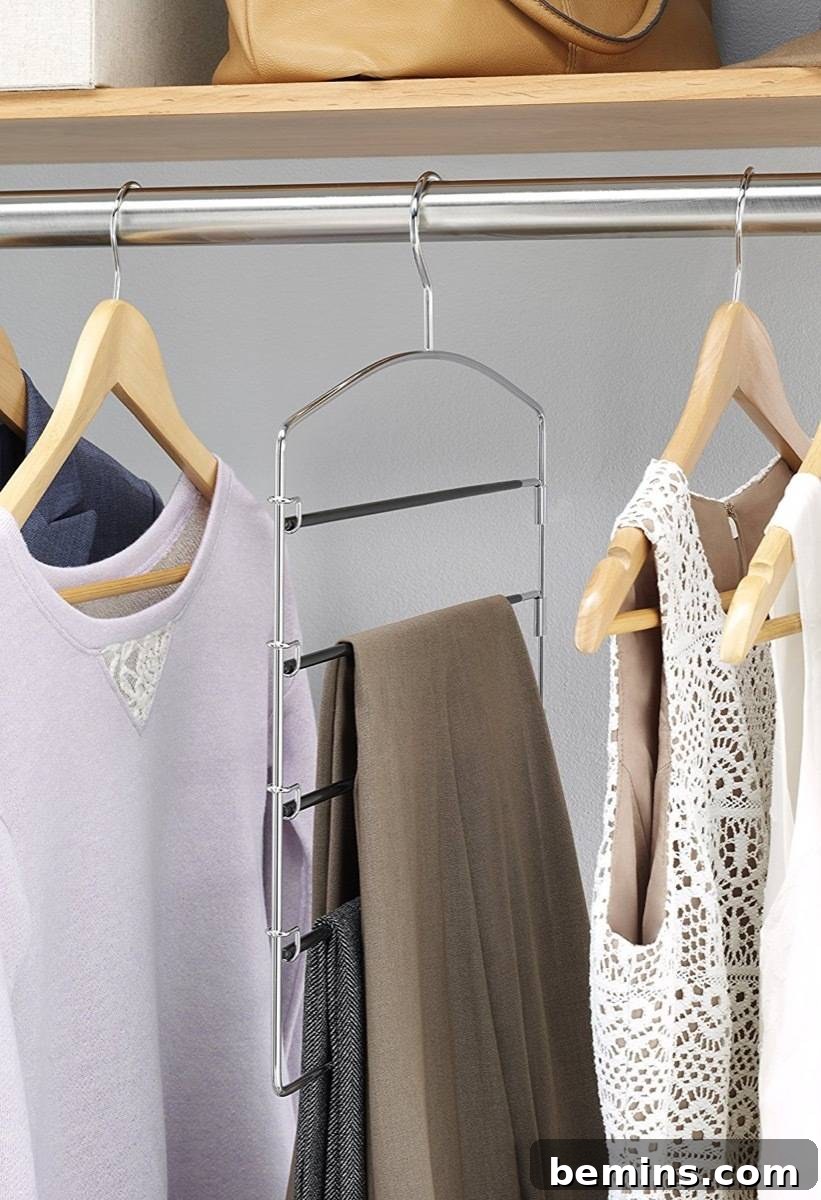 23 Budget-Friendly Organization Finds for a Clutter-Free Life 16 Slack hanger