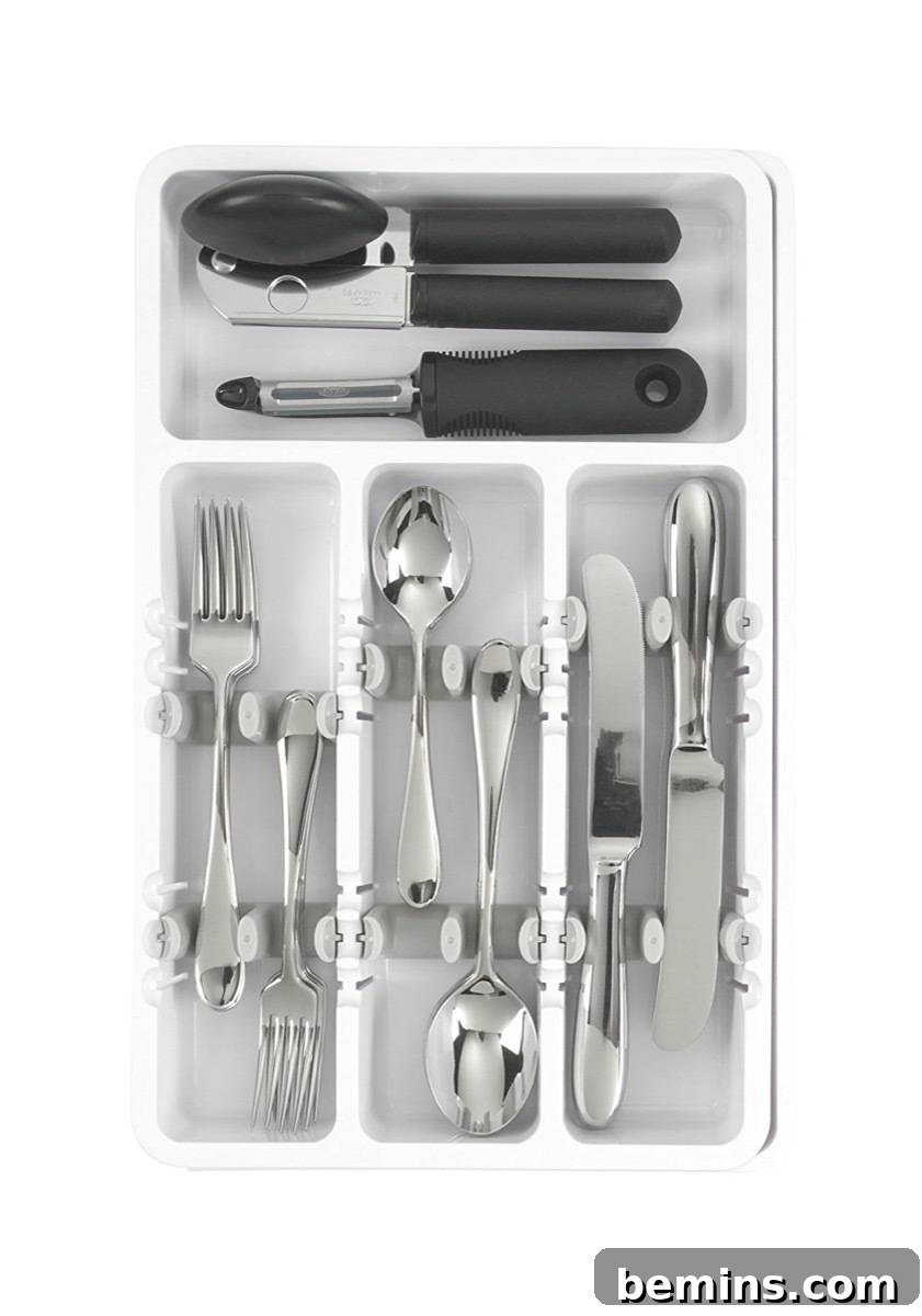 23 Budget-Friendly Organization Finds for a Clutter-Free Life 7 Expandable utensil tray