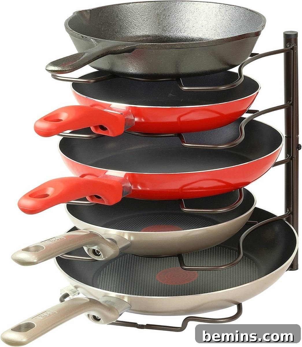 23 Budget-Friendly Organization Finds for a Clutter-Free Life 8 Pan and lid organizer | Organization products
