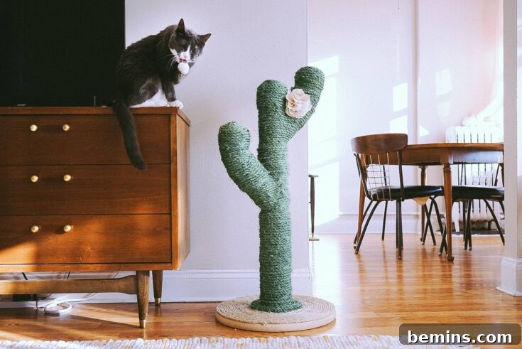 Cactus Cat Scratcher