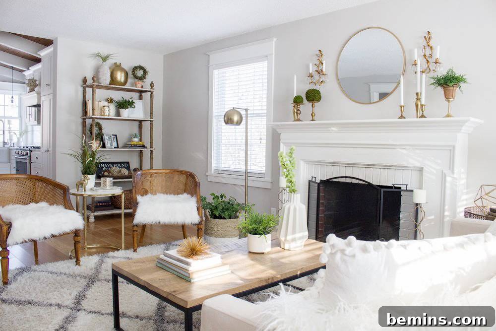 Autumn Hues: Elevating Your Living Space with Textural Accents 3 Faux fur throw blanket draped over a chair, adding warmth and texture to the living room