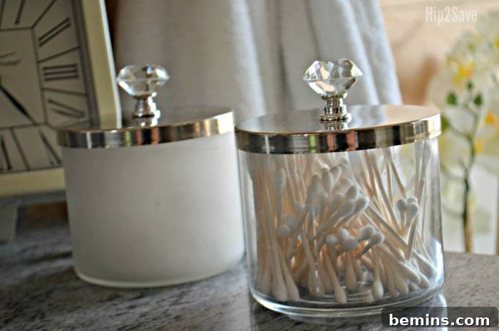Apothecary Jars Made from Old Candle Containers