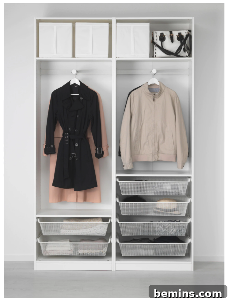 Crafting Your Perfect IKEA Closet: A Design Guide 3 IKEA closet organization