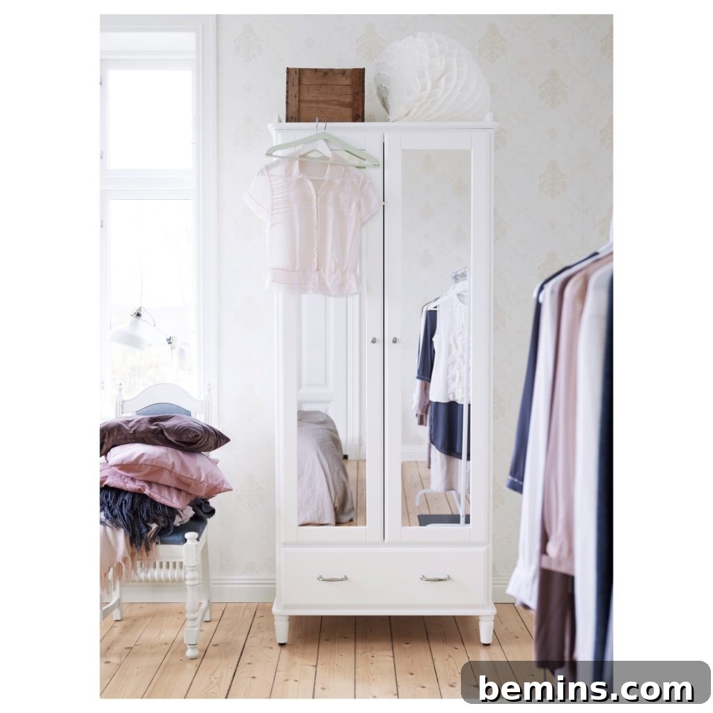 Crafting Your Perfect IKEA Closet: A Design Guide 4 IKEA TYSSEDAL wardrobe