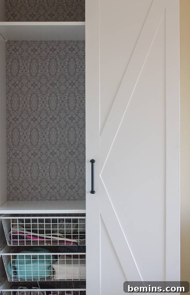 Crafting Your Perfect IKEA Closet: A Design Guide 29 wallpapered pax wardrobe