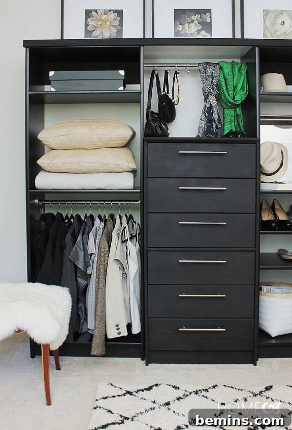 Crafting Your Perfect IKEA Closet: A Design Guide 37 ikea closet hack