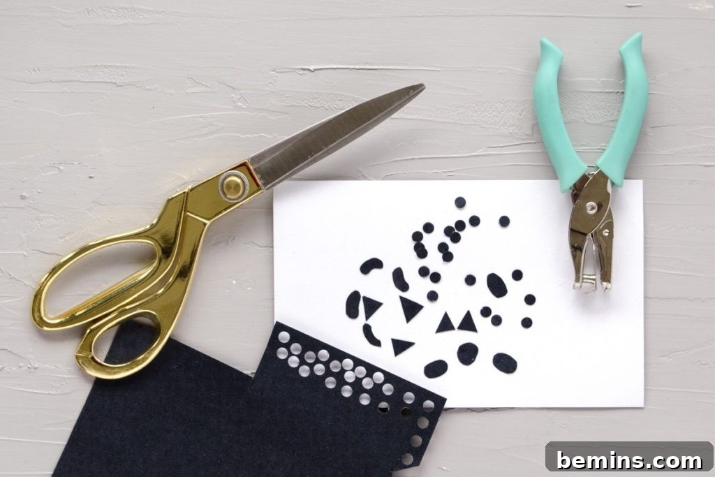 Step 3 in designing a mini ghost banner