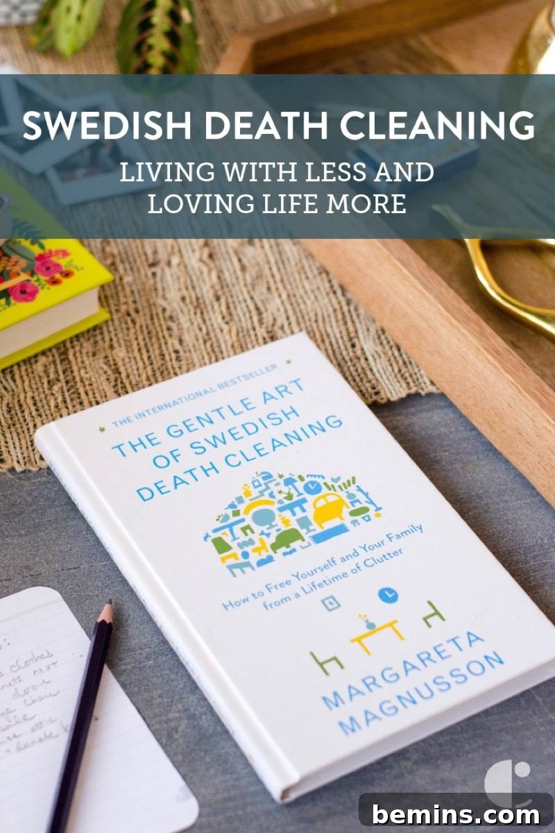 The Gentle Art of Swedish Death Cleaning Book Cover
