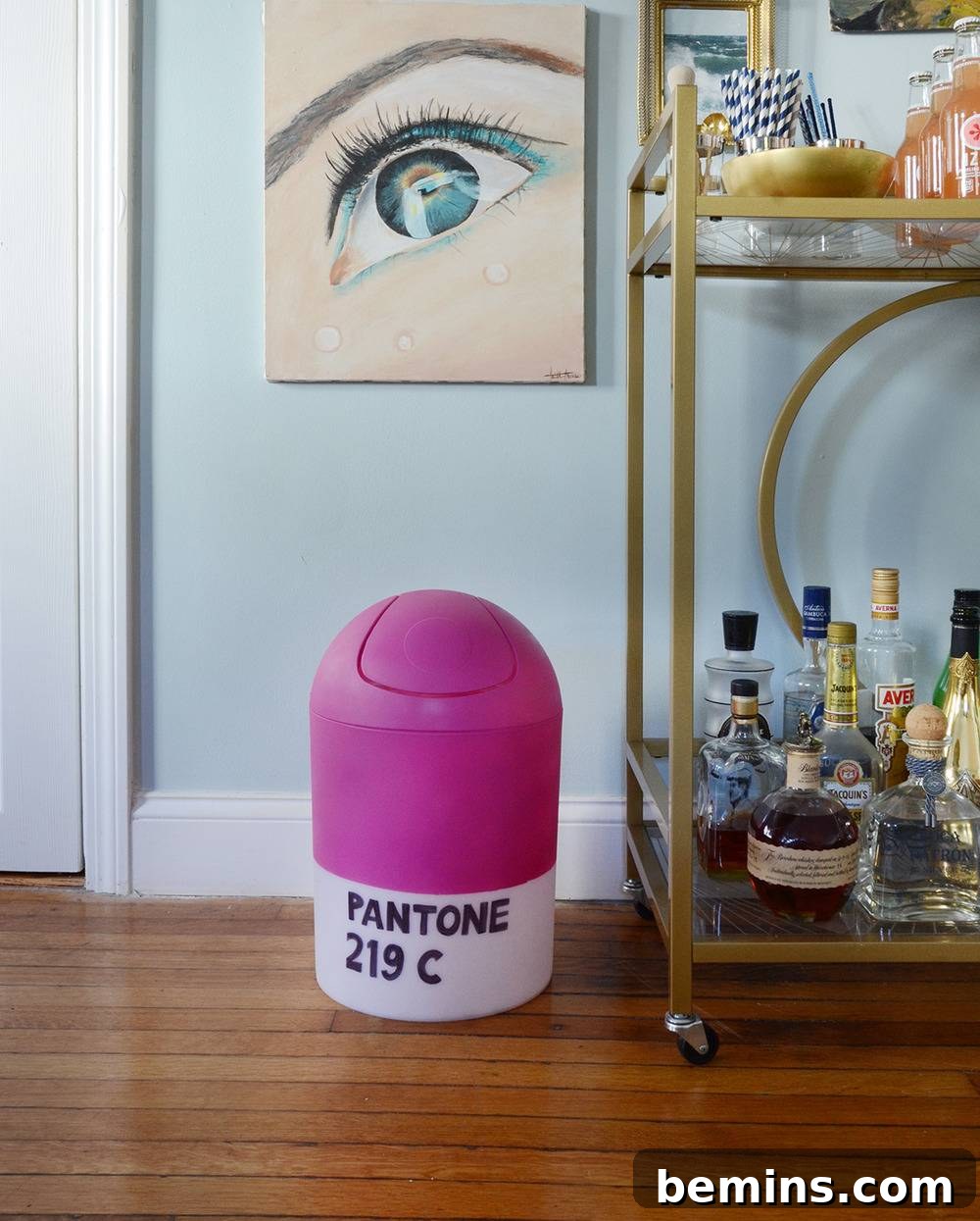 Pantone Trash Can