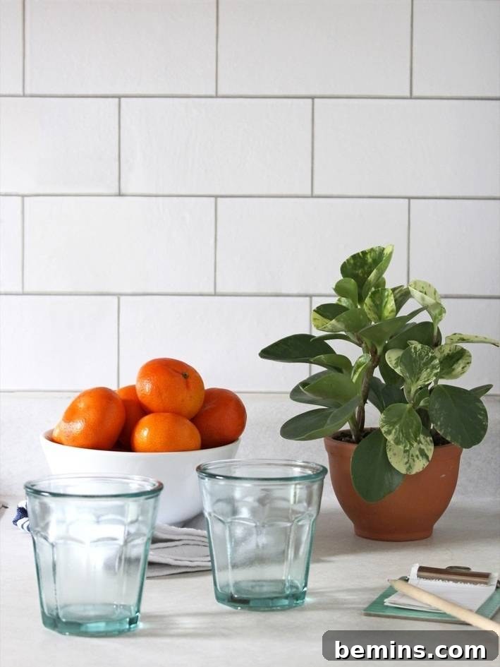 Budget-Savvy Backsplash Upgrades for Renters 13 Kitchen backsplash updated with removable vinyl wallpaper
