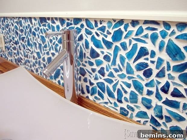 Budget-Savvy Backsplash Upgrades for Renters 36 DIY mosaic backsplash