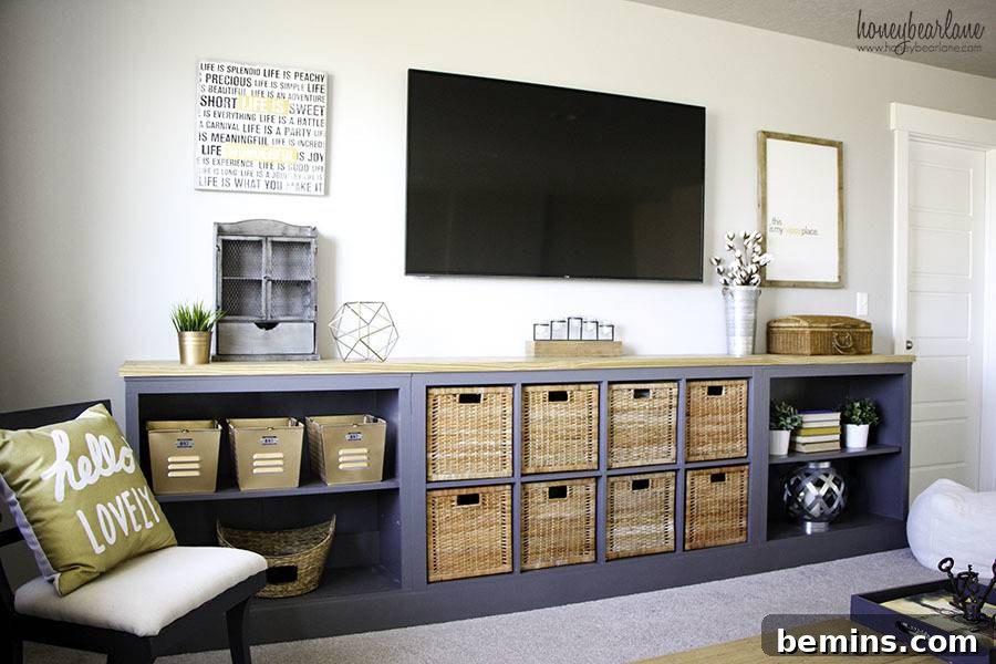 IKEA Entertainment Center Ideas for a Stylish Home 12 Extra Long IKEA Entertainment Center