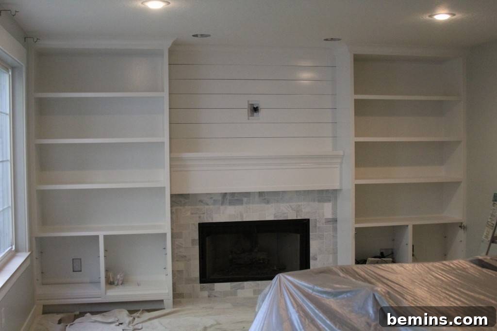 IKEA Entertainment Center Ideas for a Stylish Home 15 Updated Fireplace with BESTA Built-ins