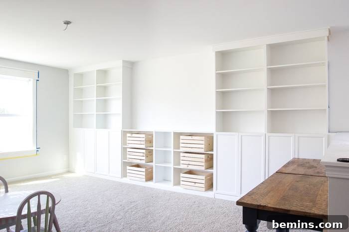 IKEA Entertainment Center Ideas for a Stylish Home 3 IKEA BILLY Bookcase Built-in Entertainment Center