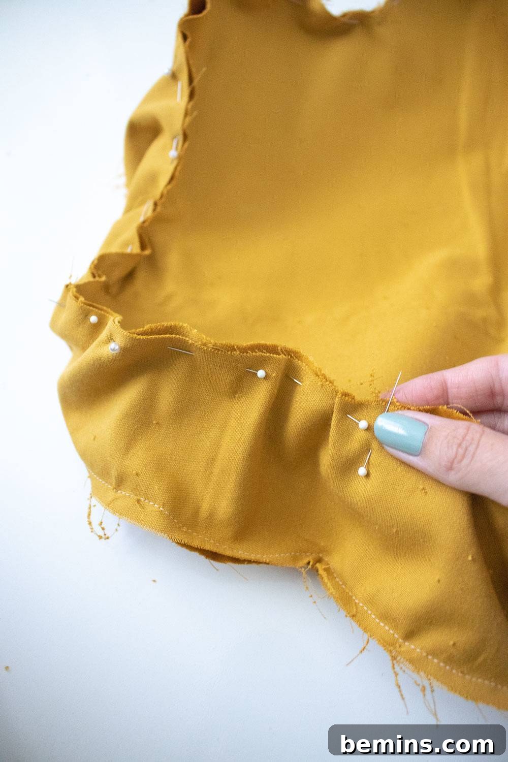 Step 5 | Velvet pillow