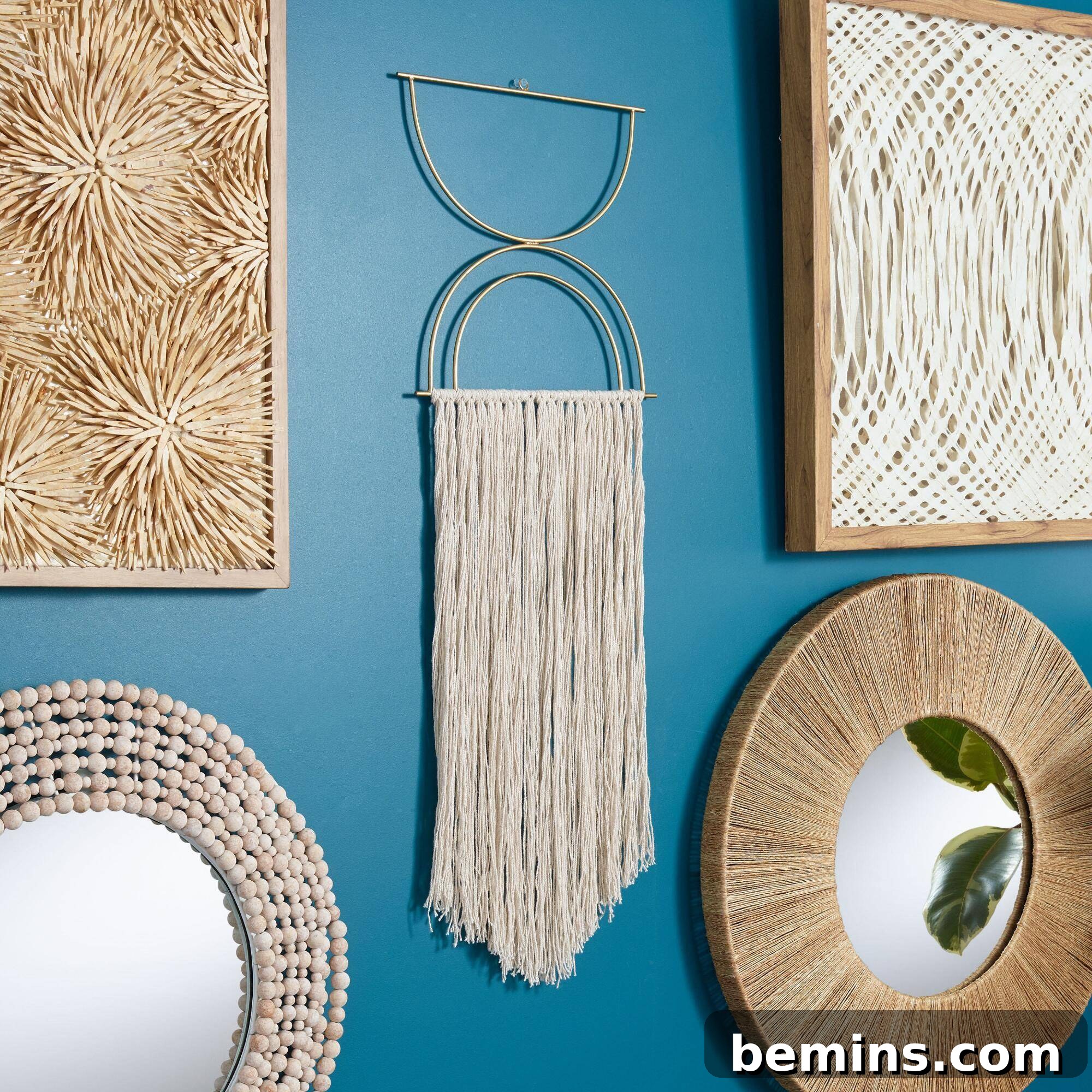 Half Moon Fringe Wall Hanging: A Groovy Throwback