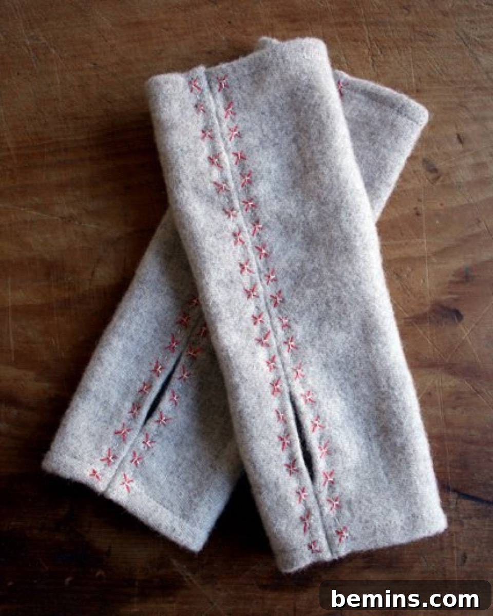 The Ultimate Guide to Fingerless Gloves: Fall's Coziest Trend 4 DIY Felted Wool Wrist Warmers