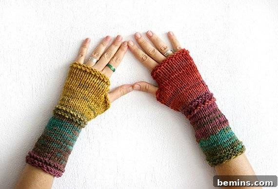 The Ultimate Guide to Fingerless Gloves: Fall's Coziest Trend 6 Handmade Knitted Fingerless Gloves on Etsy