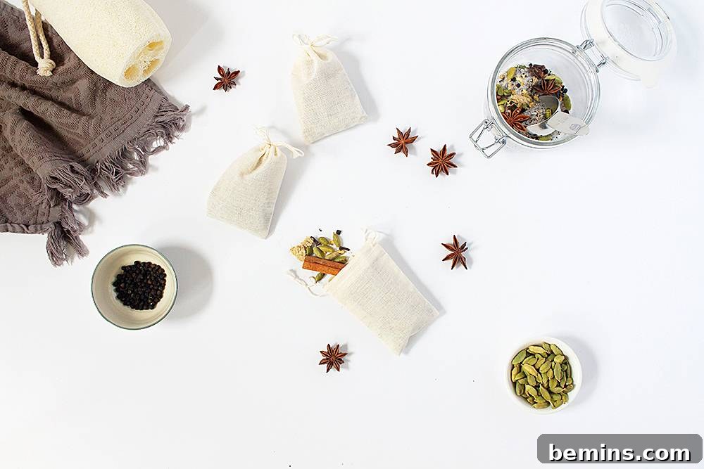 DIY Chai Spice Tub Tea