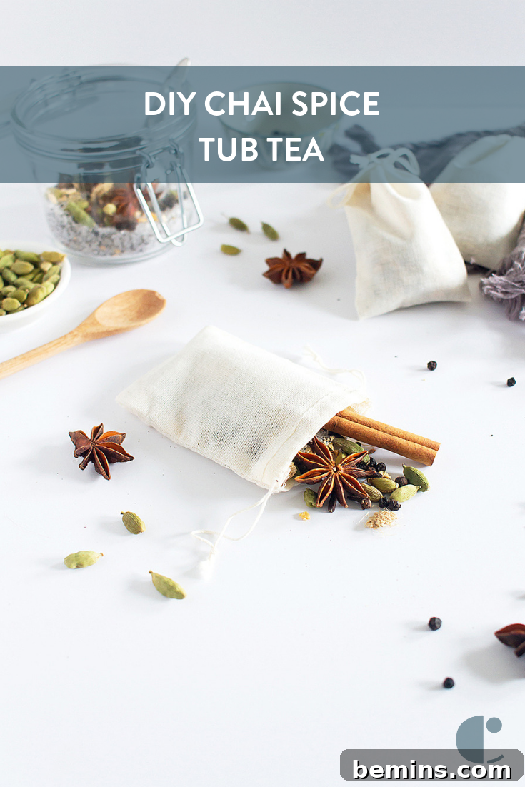 How to Make a Chai Spice Tub Tea