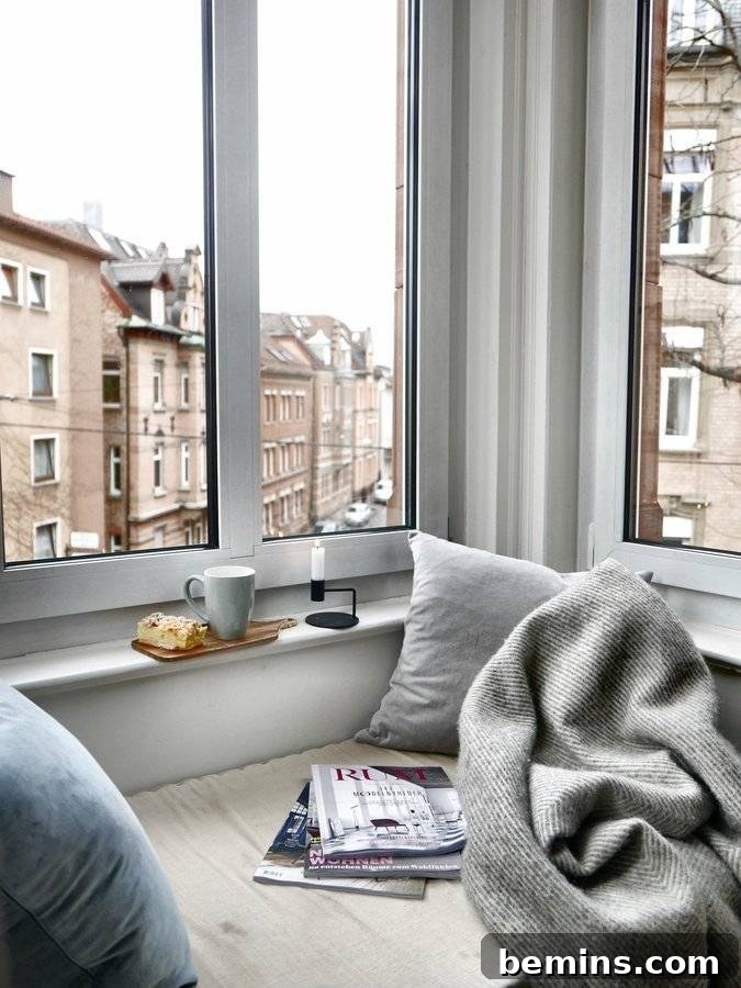 Hygge reading nook