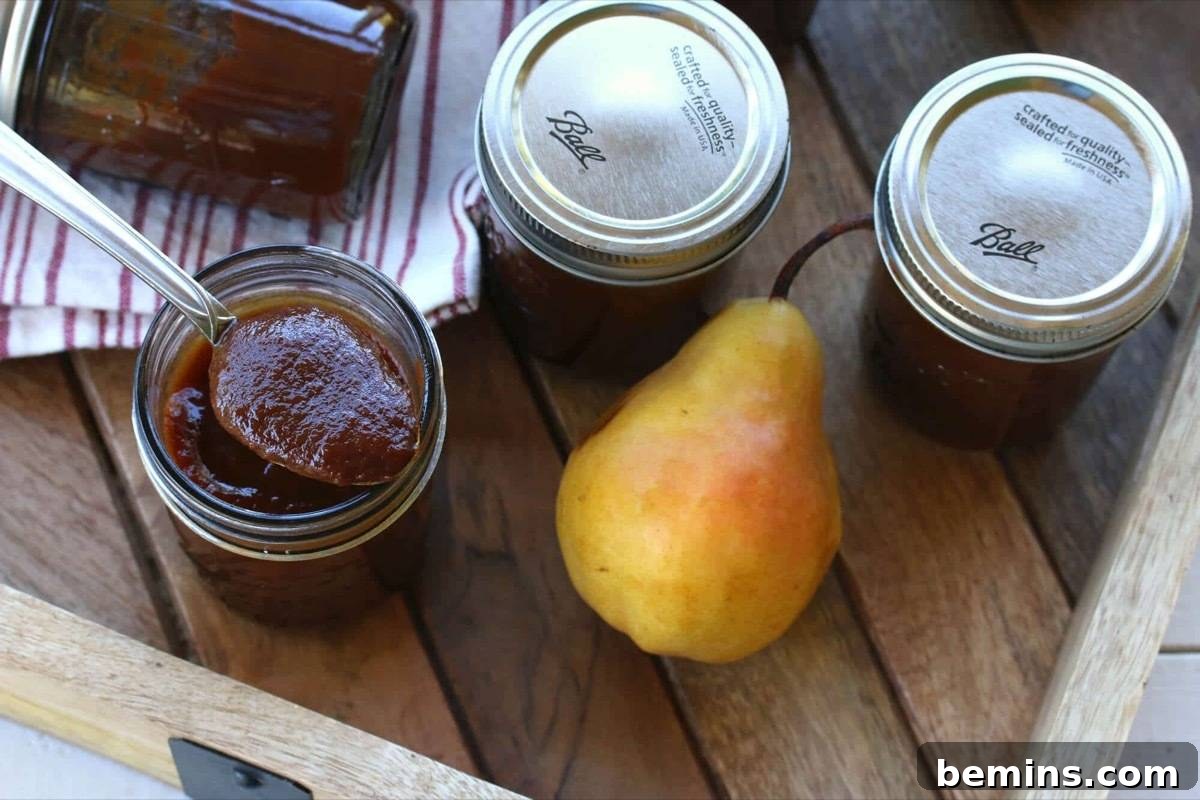 Caramel Pear Butter Recipe