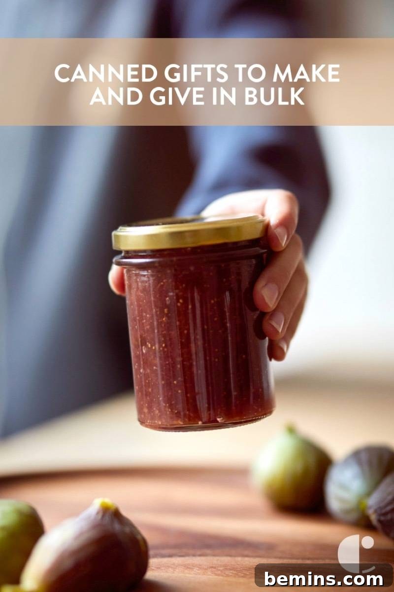 Mason Jar Gifts | Canned foods to give in bulk