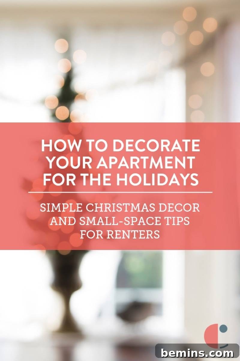 Apartment Christmas decorations