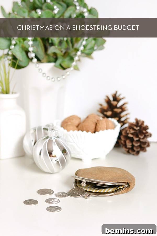Shoestring budget Christmas