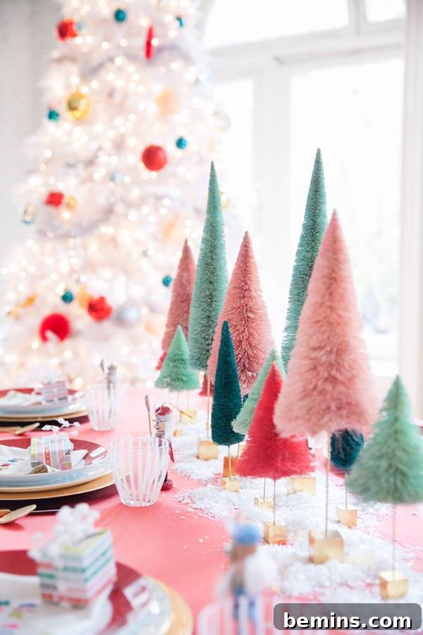 Non-traditional Christmas color scheme