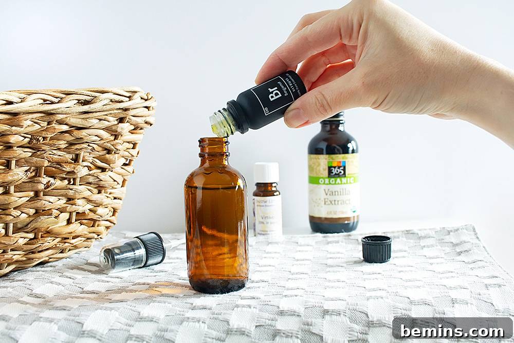 DIY Bergamot Pillow Spray Ingredients