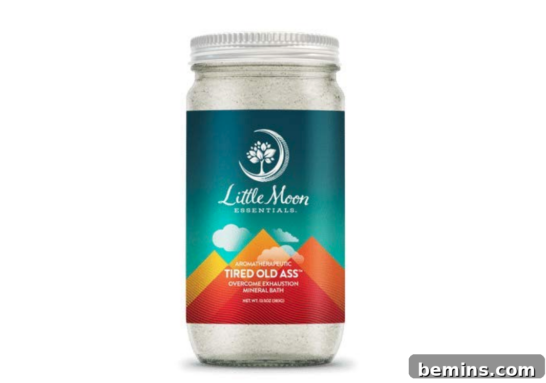 Bath salt soak
