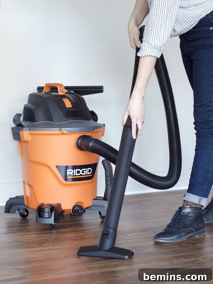 RIGID NXT Wet/Dry Vac: A Tool School Review 7 Shop Vac 101 Demonstrating Versatility