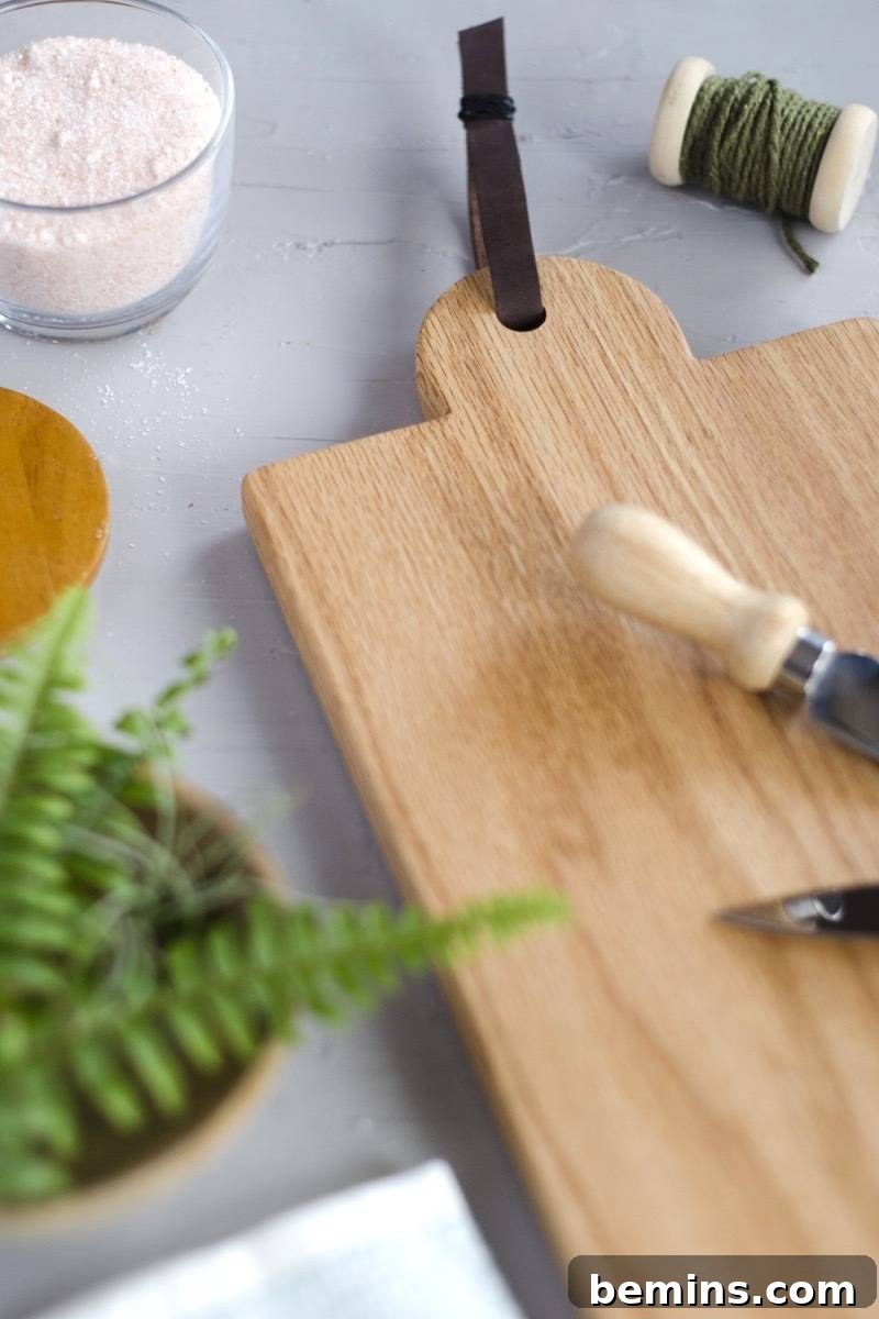 Craft a Custom Cutting Board: A Quick DIY Project 11 Close-up of the finished wood cutting board