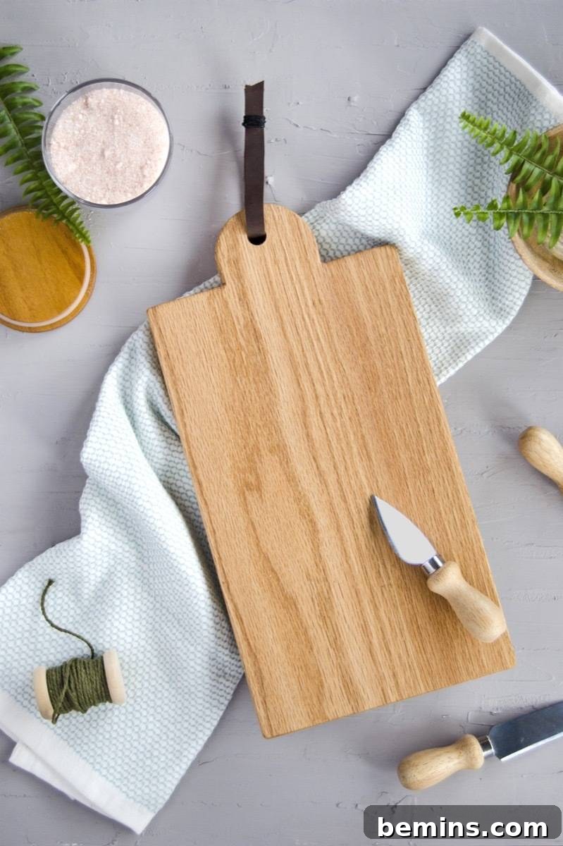 Craft a Custom Cutting Board: A Quick DIY Project 10 Finished wood cutting board