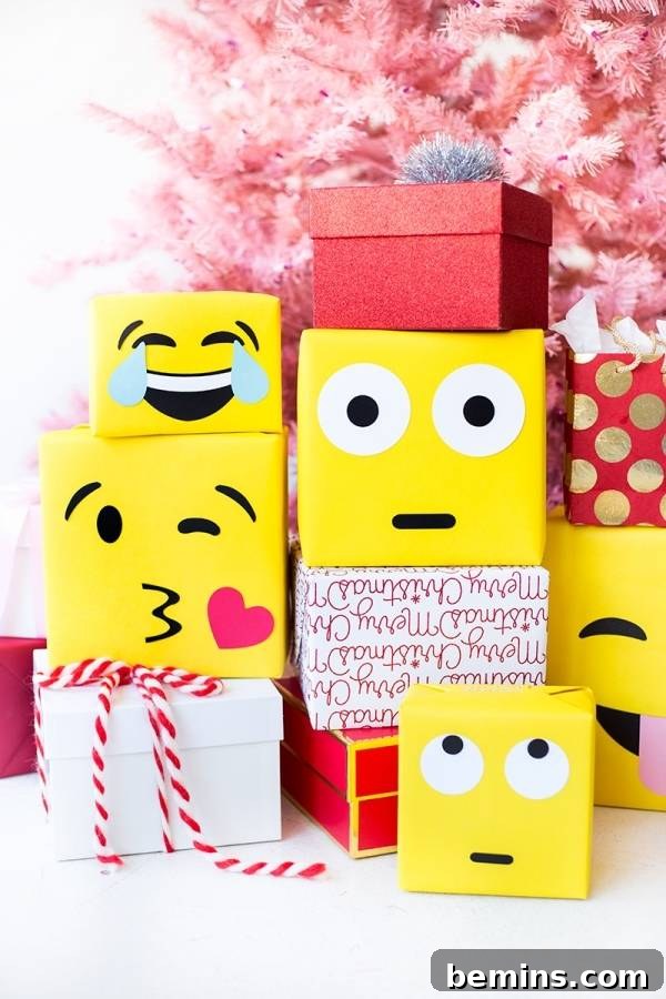 Emoji Gift Wrap: Add Fun and Personality to Your Presents