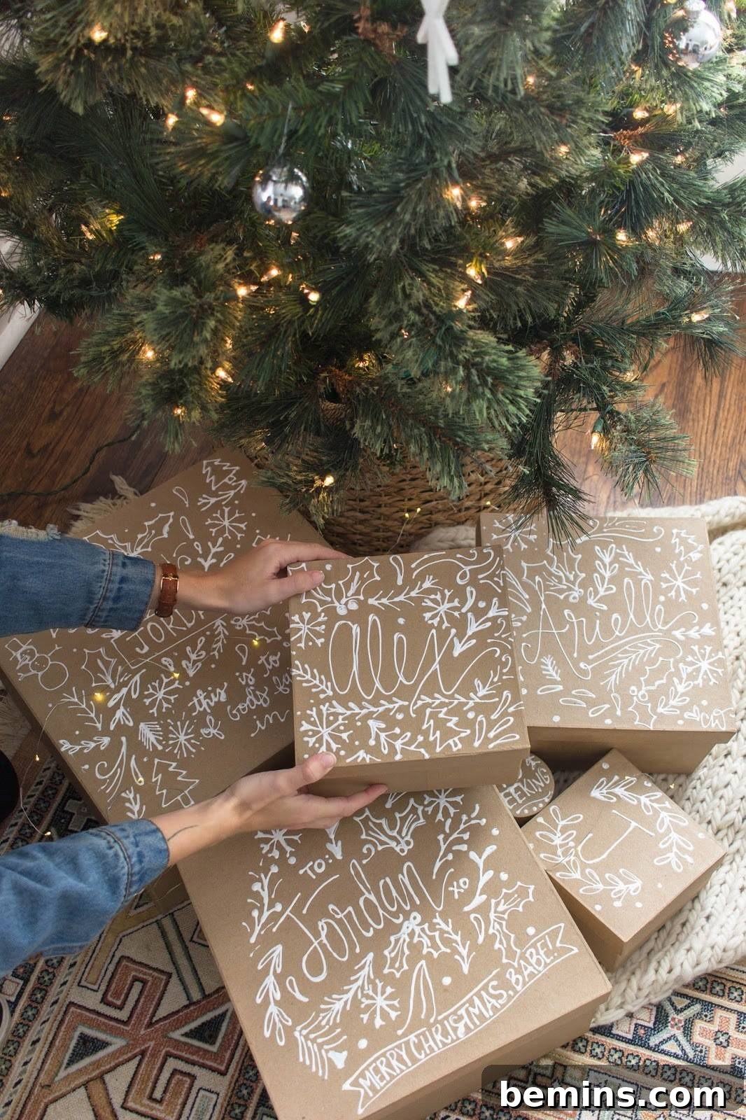 Hand-Drawn Wrapping Paper: Create a Unique and Personalized Gift