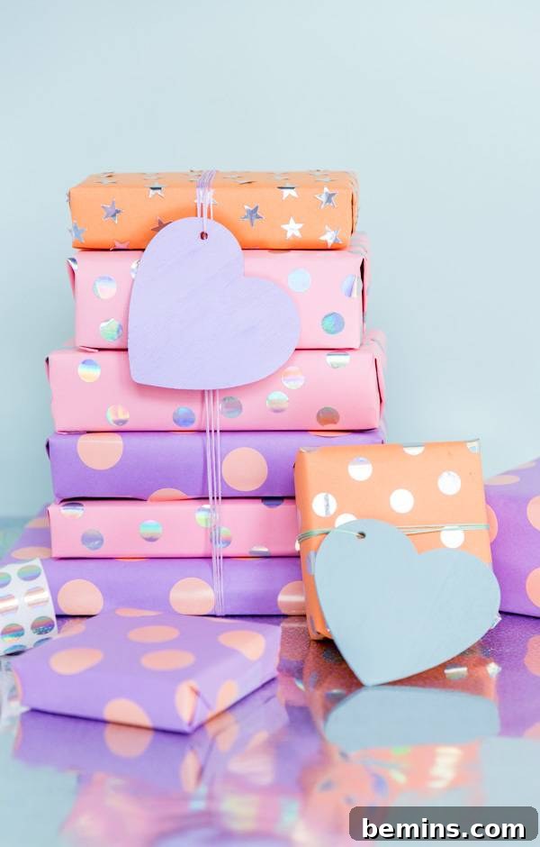 Sticker Gift Wrap: Create Custom Designs with Simple Stickers