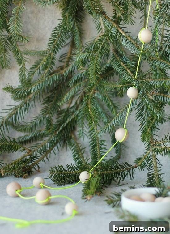 5-minute garland
