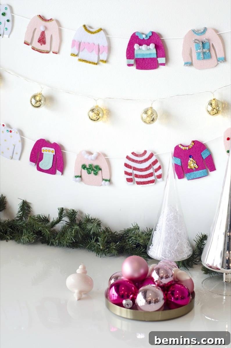 Ugly Sweater Garland