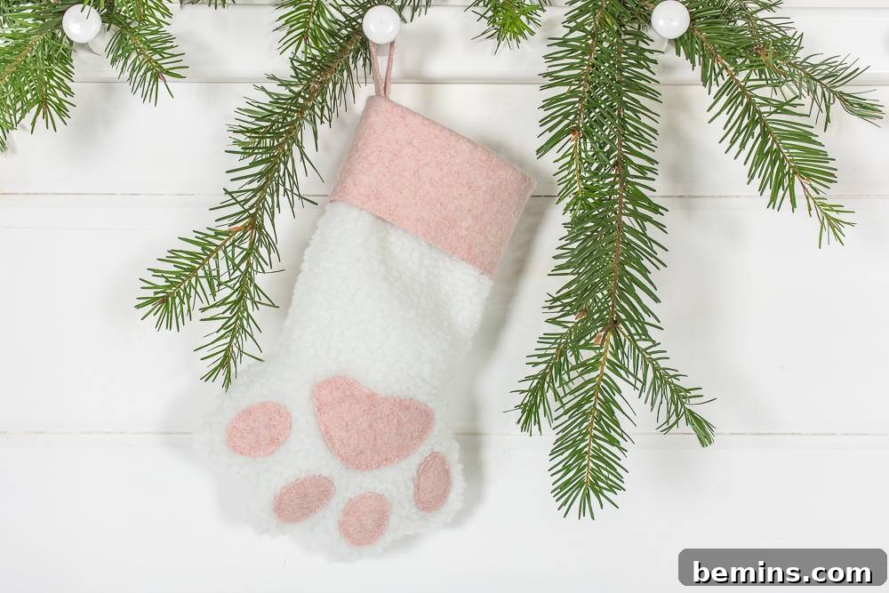 Pet Christmas stocking