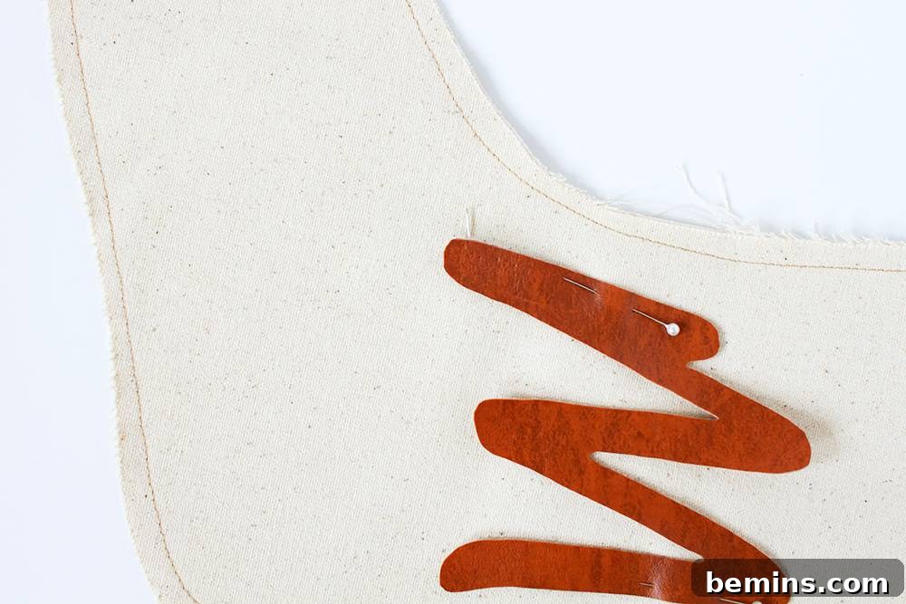 DIY Modern Stockings with Leather