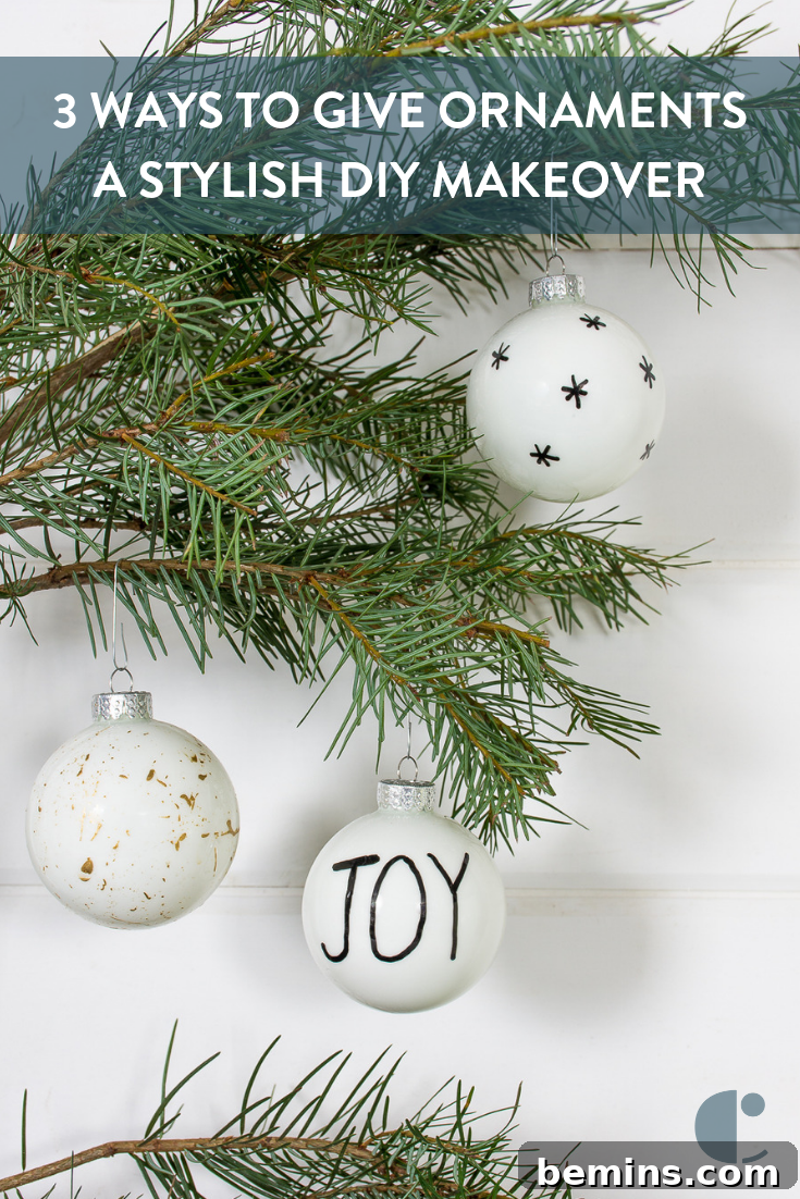 Scandinavian ornaments, 3 ways