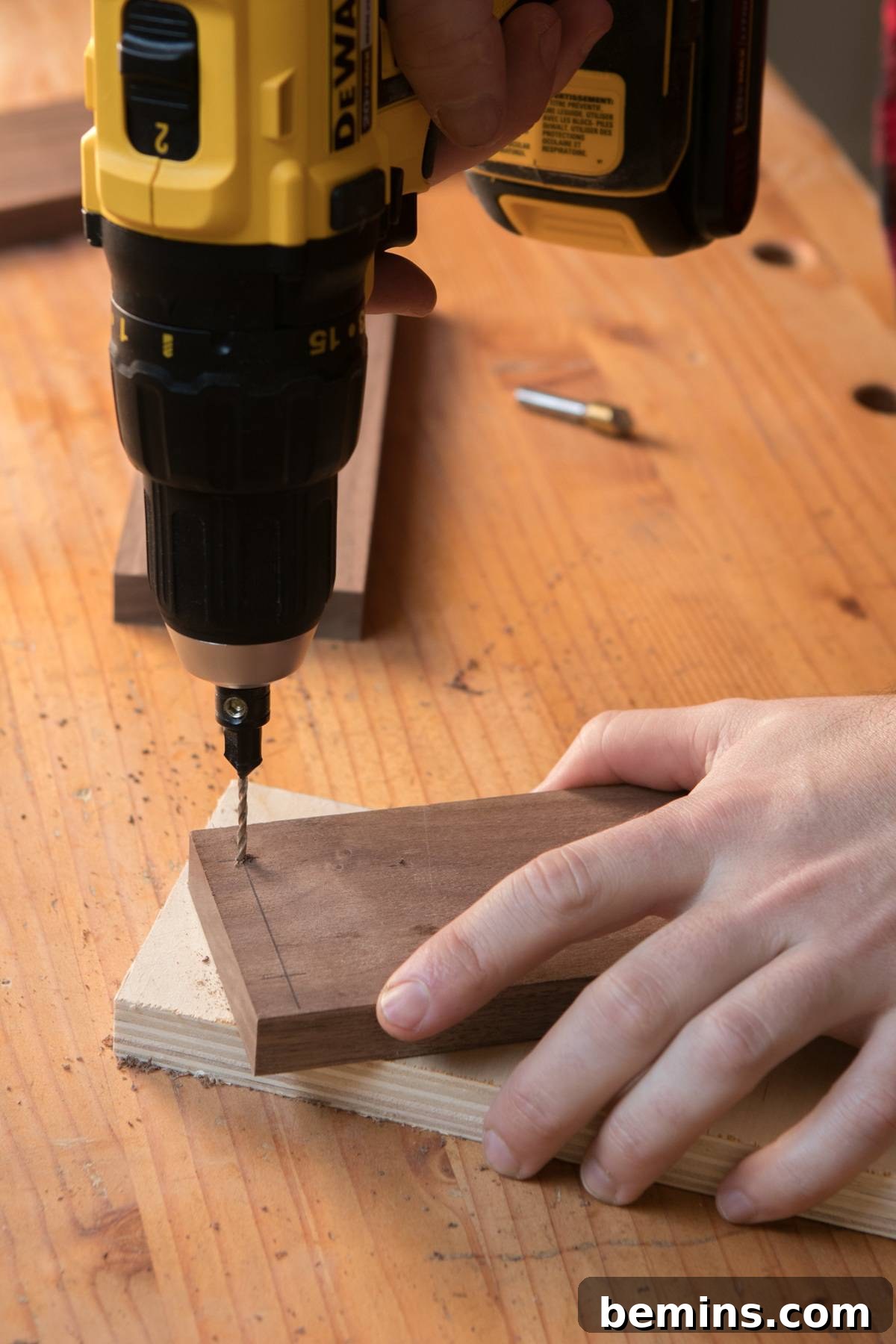 Drilling Pilot Holes and Counterbores