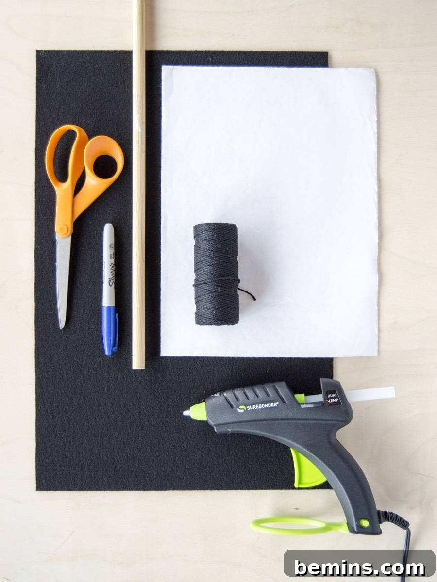 Crafting Your Vision: A DIY Inspiration Banner for the New Year 3 Materials Needed for DIY Felt Banner