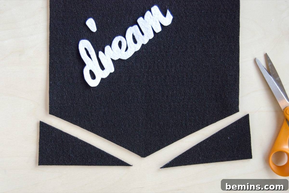 Crafting Your Vision: A DIY Inspiration Banner for the New Year 7 Prepare Banner Base