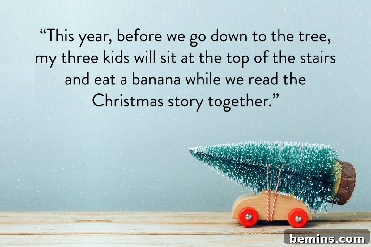 Tradition Remix: 15 Tales of Holiday Twists 6 A toy car carrying a Christmas tree, symbolizing holiday traditions