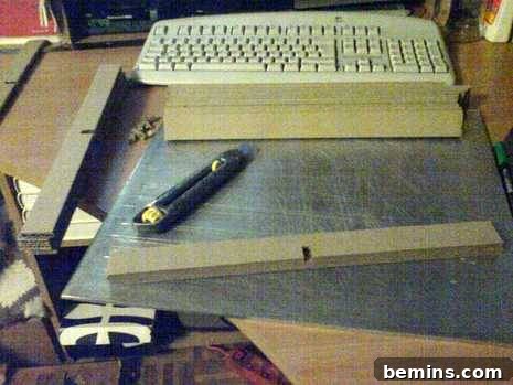 Making Furniture from Cardboard: A DIY Guide 6 Cross-Piece Example