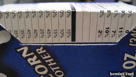 Image showing the top flap of the gift box being secured into the slot on the back side of the box.