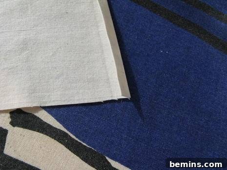 Folding and pressing the edges a second time